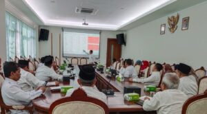 Satuan Pengawasan Internal Mengadakan Exit Meeting Hasil Audit Internal Semester Pertama 2024