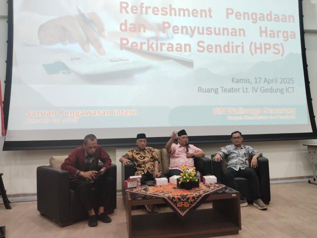 UIN Walisongo Gelar Refreshment Penyusunan HPS, Perkuat Tata Kelola Pengadaan