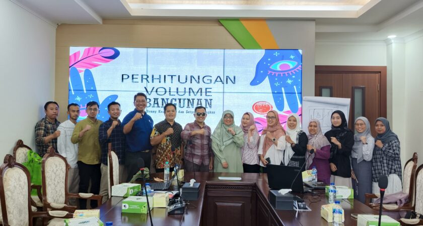 Tingkatkan Kapasitas Auditor : SPI UIN Walisongo adakan Pelatihan Perhitungan Volume Bangunan Konstruksi, Arsitektur, dan MEP