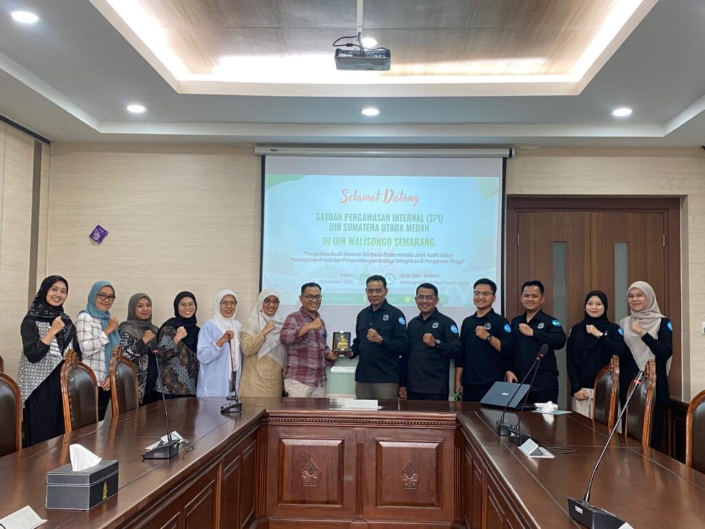 SPI UIN Walisongo Terima Kunjungan SPI UIN Sumatera Utara dalam Rangka Penguatan Audit Internal