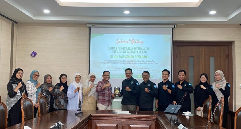 SPI UIN Walisongo Terima Kunjungan SPI UIN Sumatera Utara dalam Rangka Penguatan Audit Internal